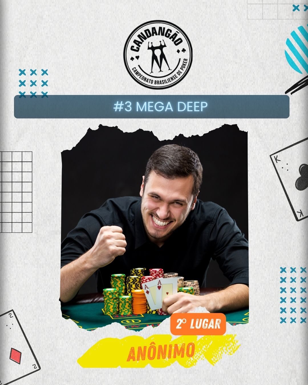 CANDANGÃO 3ª ETAPA - #3 MEGA DEEP - P2w Poker Brasília