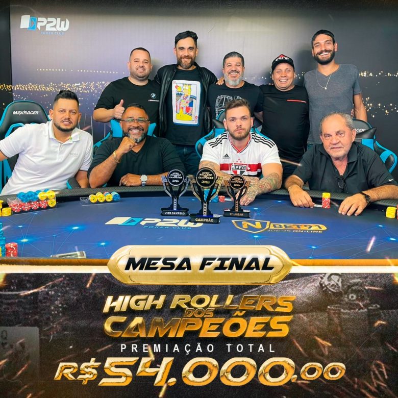 MESA FINAL HIGH ROLLERS DOS CAMPEOES