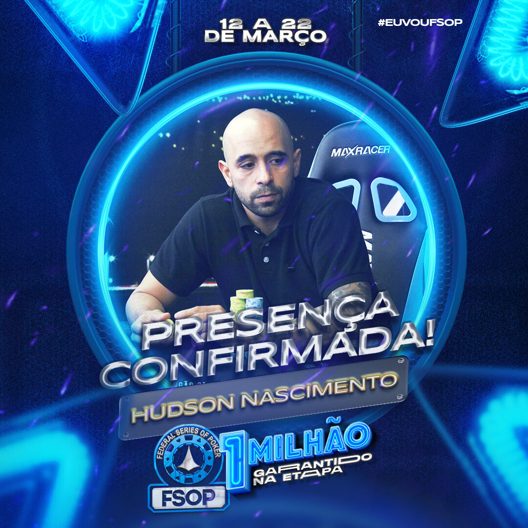 PRESENÇA CONFIRMADA HUDSON NASCIMENTO