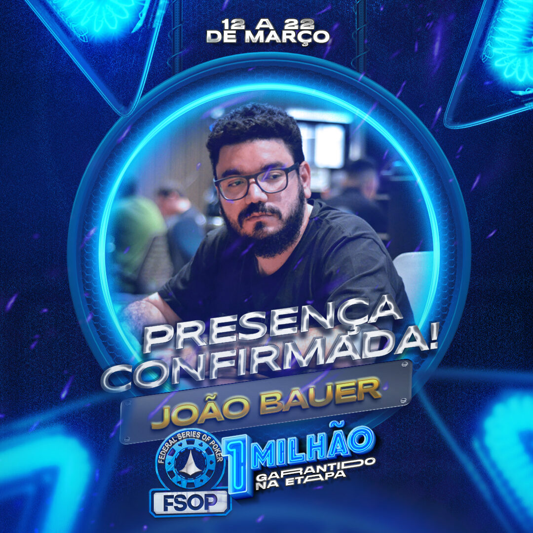PRESENÇA CONFIRMADA JOAO BAUER
